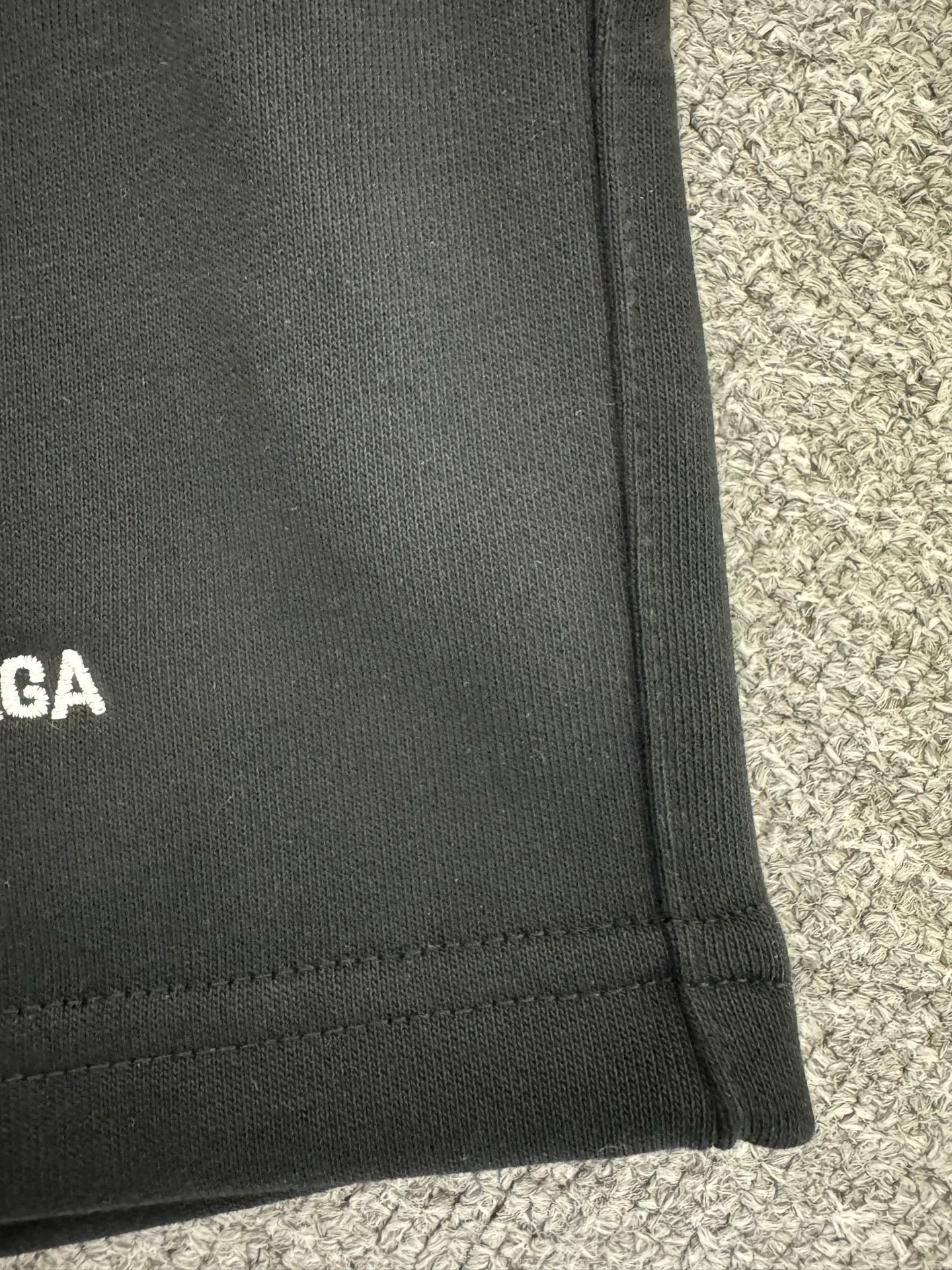 Balenciaga* *400g logo New Arrival ， ， Versatile ：Black Sizes：S M L XL